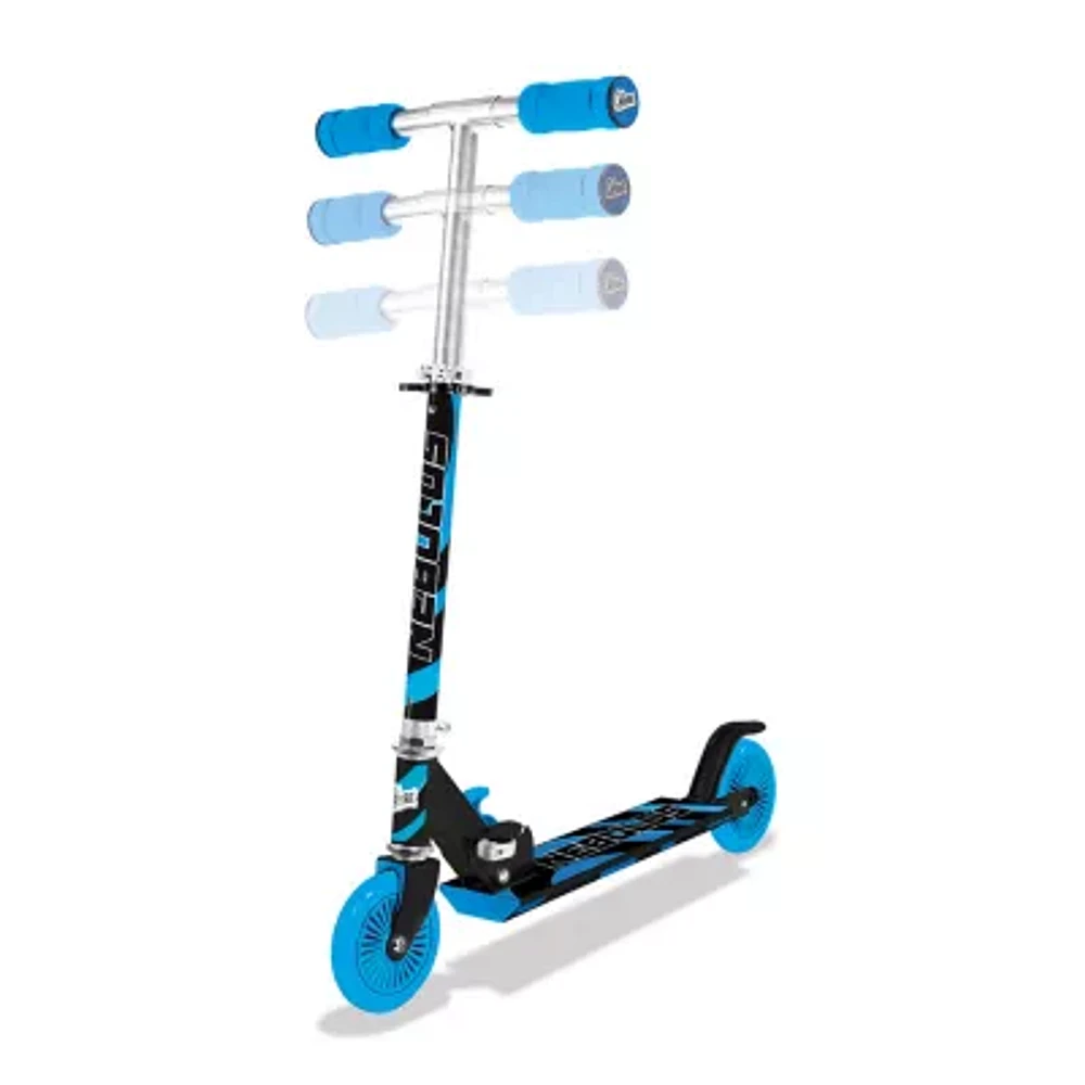 Ozbozz Nebulus Two Wheel Kids Scooter : Blue & Black Scooter