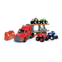 Nkok Blaze And The Monster Machines Rc - Transporter With Monster Machines Truck