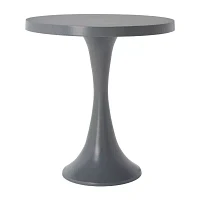 Galium Aluminum Side Table