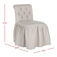 Safavieh Allie Vanity Stool