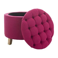 Amelia Storage Ottoman