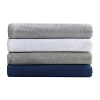 Eddie Bauer Veriegated Weave Cotton Blanket