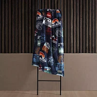 Eddie Bauer Stamps Plush fleece Blanket