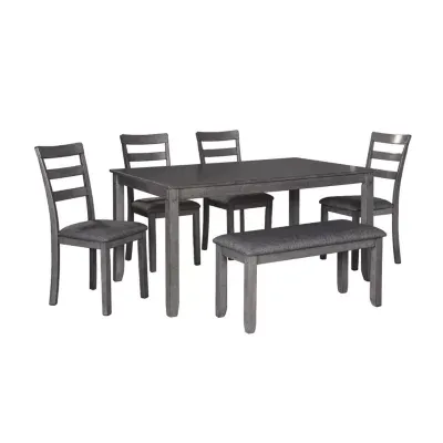 Signature Design by Ashley® Brisben 6-pc. Rectangular Dining Set