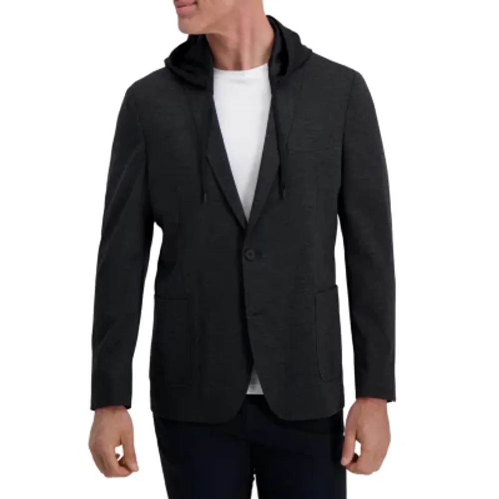 Haggar® Mens Smart Wash® Tailored Fit Hooded Sport Coat