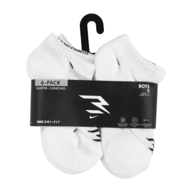 Nike 3BRAND by Russell Wilson Big Boys 6 Pair Crew Socks