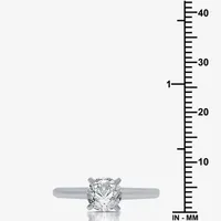 Classic Collection Womens 1 CT.T.W. Natural Diamond 10K Gold Round Solitaire Engagement Ring