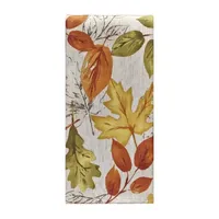 Elrene Home Fashions Autumn Leaves Set Of 8-pc. Napkins