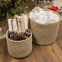 Colonial Mills Dasher Woven Round Basket