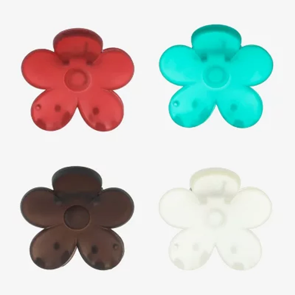 Arizona Flower 4-pc. Claw Hair Clip