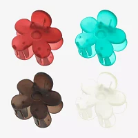 Arizona Flower 4-pc. Claw Hair Clip