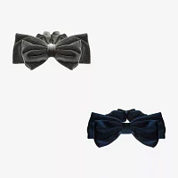 Arizona Velvet Bow 2-pc. Hair Ties