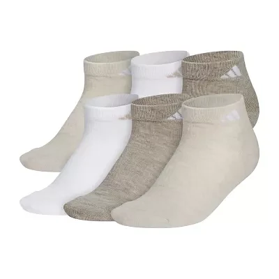 adidas Cushioned 6 Pair Low Cut Socks Womens
