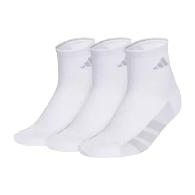 adidas All Day Training 3 Pair Quarter Ankle Socks Womens