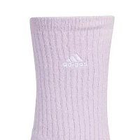 adidas Cozy Comfort Cushion 3 Pair Crew Socks Womens