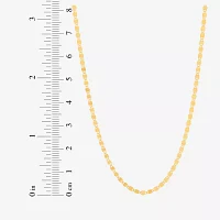 14K Gold 18 Inch Solid Fashion Chain Necklace