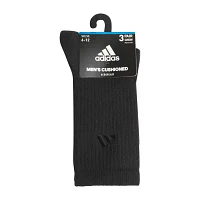 adidas Cushion Comfort 3 Pair Crew Socks Mens