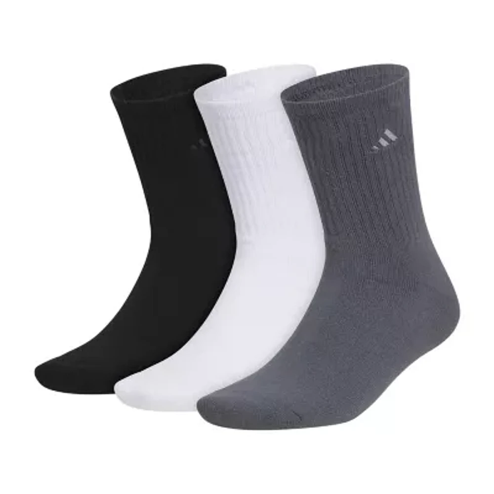 adidas Cushion Comfort 3 Pair Crew Socks Mens