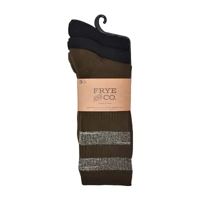 Frye and Co. 3 Pair Crew Socks Mens