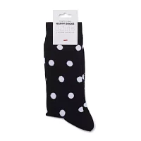 Happy Socks LITE Dot 1 Pair Crew Socks Mens