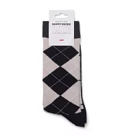 Happy Socks LITE Argyle 1 Pair Crew Mens