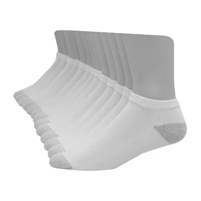 Hanes Ultimate 12 Pair Big and Tall Low Cut Socks Mens