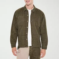 Forever 21 Mens Long Sleeve Button-Down Shirt