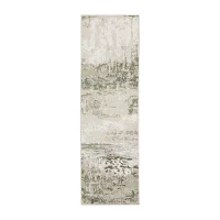 Covington Home Caracas Marbled Abstract 27"X90" Indoor Rectangular Runner