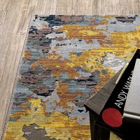 Covington Home Caracas Abstract Patina 39"X60" Indoor Rectangular Accent Rug