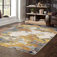 Covington Home Caracas Abstract Patina 39"X60" Indoor Rectangular Accent Rug