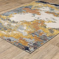 Covington Home Caracas Abstract Patina 39"X60" Indoor Rectangular Accent Rug