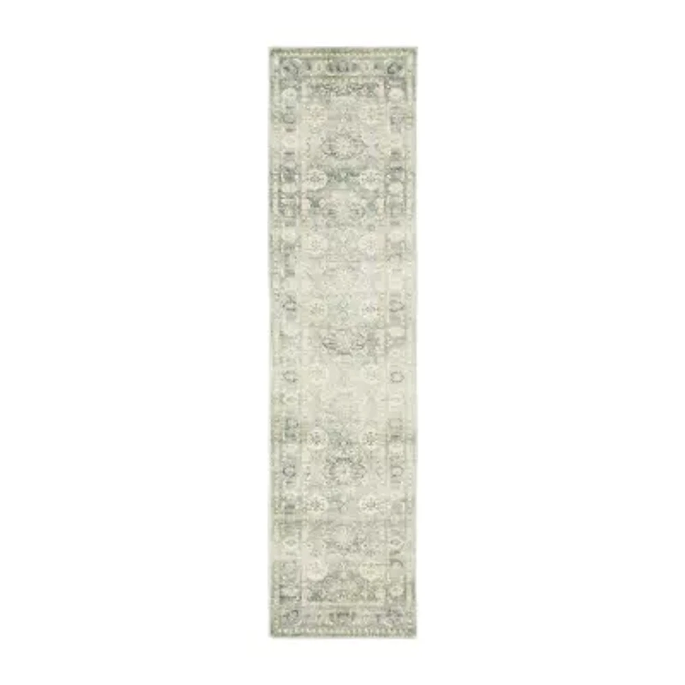 Covington Home Sierra Distressed Traditional 24"X96" Indoor Rectangular Runner