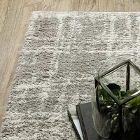 Covington Home Vienna Abstract Etchings 27"X90" Indoor Rectangular Runner