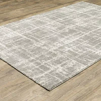 Covington Home Vienna Abstract Etchings 46"X65" Indoor Rectangular Accent Rug