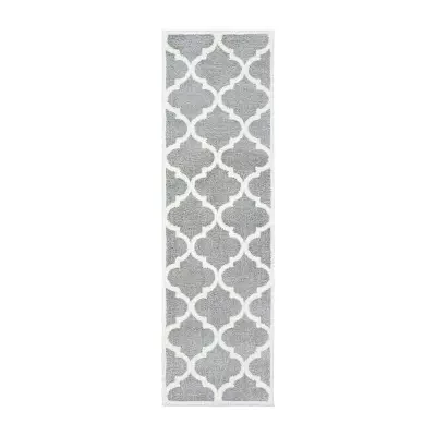 Covington Home Vienna Scalloped Lattice 27"X90" Indoor Rectangular Runner