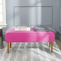 Levi Accents Upholstered Bench