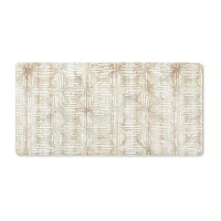 Town And Country Boho Diamond 18" X 39" Indoor Rectangular Kitchen Mat