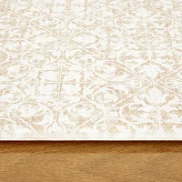 Town And Country Vintage Medallion 18" X 39" Indoor Rectangular Kitchen Mat