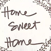 Nicole Miller Home Sweet Words 20" X 39" Indoor Rectangular Kitchen Mat