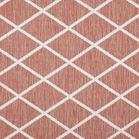 Martha Stewart Miles Air Diamond Indoor Rectangular Kitchen Mat