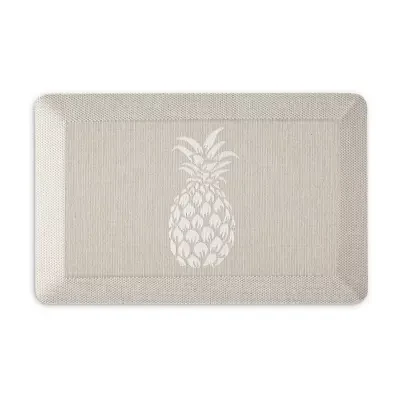 Martha Stewart Aloha Air Novelty Indoor Rectangular Kitchen Mat