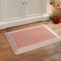 Martha Stewart Mira Air Solid Indoor Rectangular Kitchen Mat