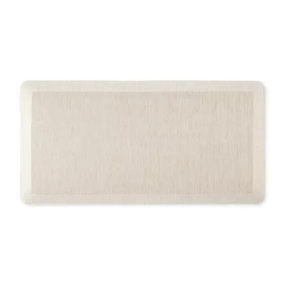 Martha Stewart Mira Air Solid Indoor Rectangular Kitchen Mat