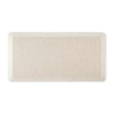 Martha Stewart Mira Air Solid Indoor Rectangular Kitchen Mat