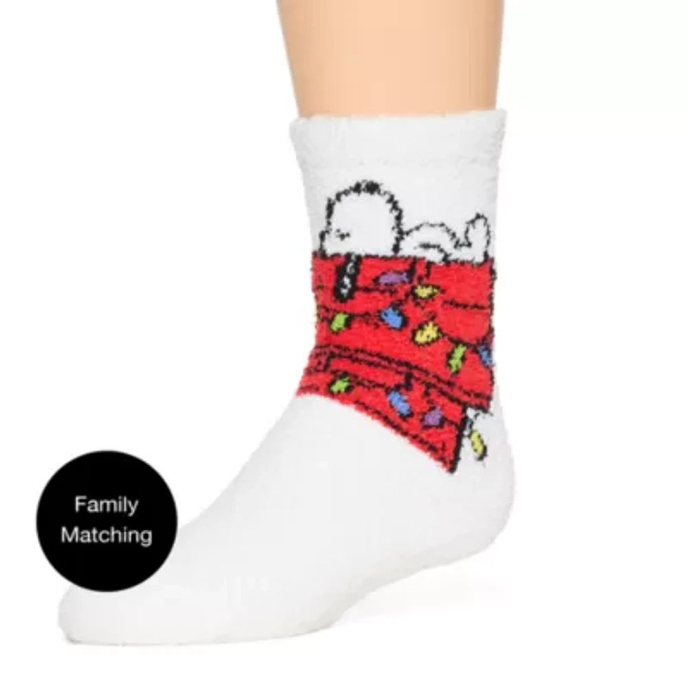 Unisex Peanuts Snoopy 1 Pair Slipper Socks