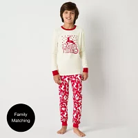 North Pole Trading Co. Little & Big Unisex 2-pc. Christmas Matching Family Pajama Set