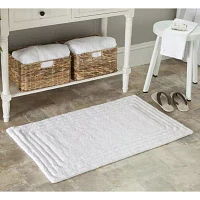 Safavieh Luxe Stripe 2 Piece Bath Mat