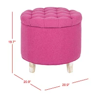 Amelia Storage Ottoman