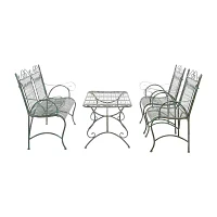 Leah Patio 4-pc. Iron Conversation Set