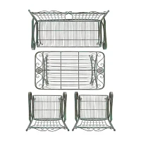 Leah Patio 4-pc. Iron Conversation Set